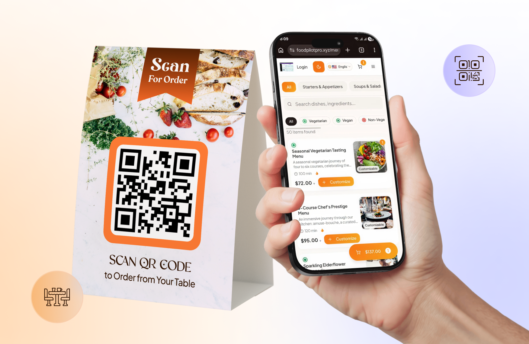 QR Code Menu